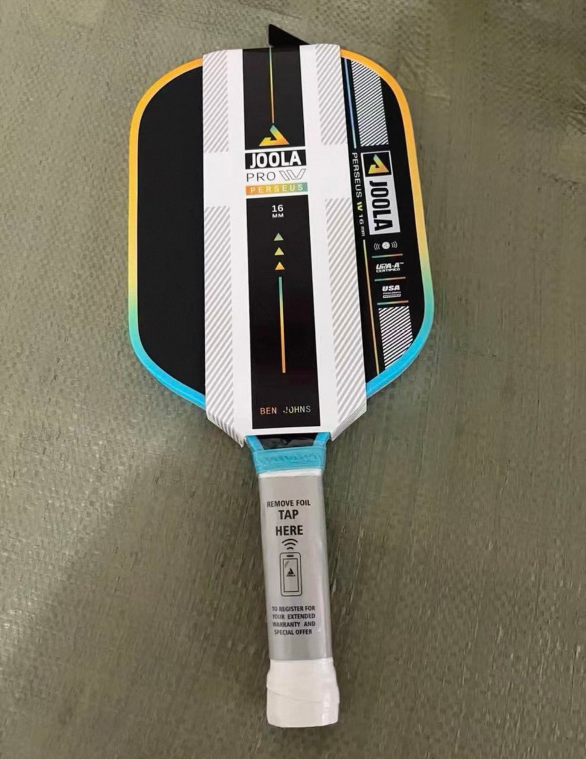 JOOLA Summer European New Product, Ben Johns Same Style, 16mm Carbon Fiber Material, UPA Certified Professional Competition Grade Pick Racet from the United States.