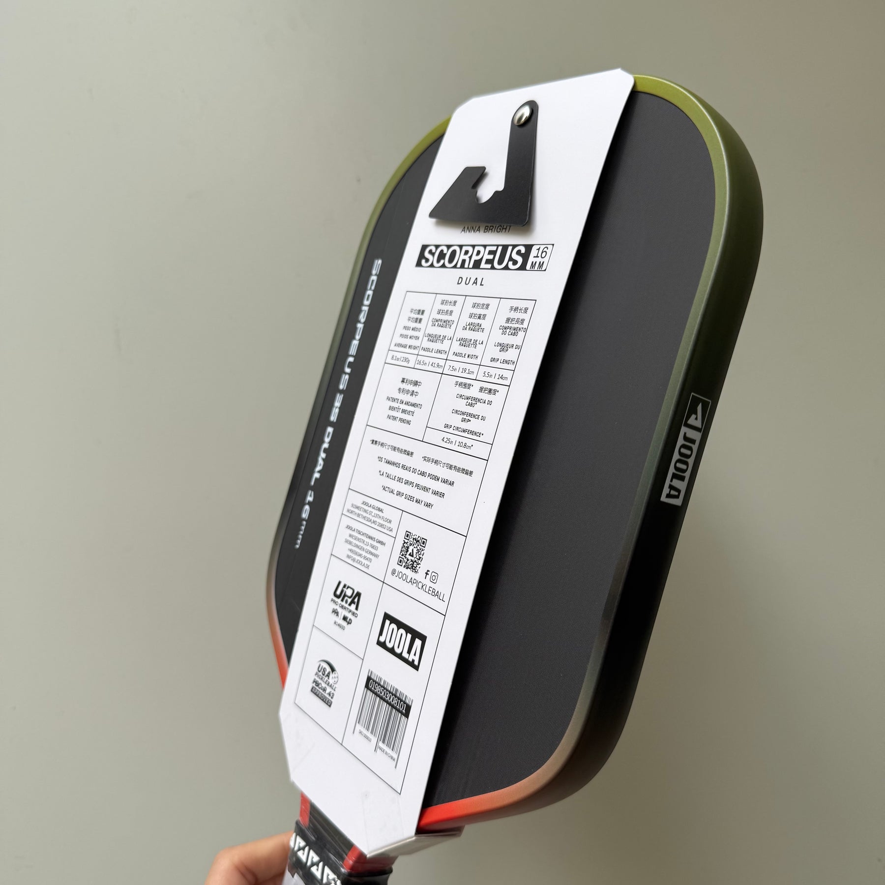 JOOLA 3S SCORPEUS Dual Pickleball Paddles 16MM Professional Thermoform Gen 4