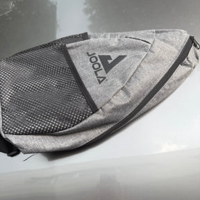 JOOLA Pick Racquet Cover Basic Anti Collision with Zipper Black High Elasticity Simple Protective Cover