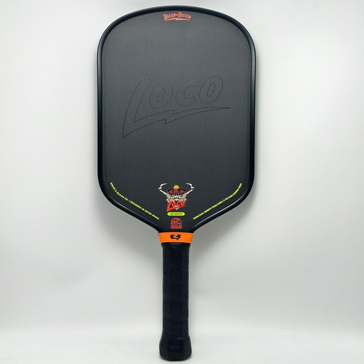 The Loco 16mm Pickleball Paddle- Hybrid (No Cover)