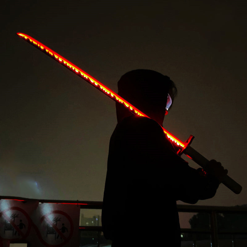 Light Knife Glowing Laser Sword Toy Star Wars Water Pillar Wind Pillar Purgatory My Wife Evil Ghost Cosplay Prop