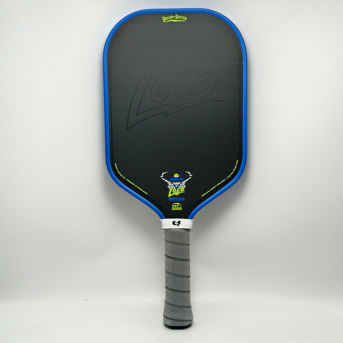The Loco 16mm Pickleball Paddle- Elongated (No Cover)