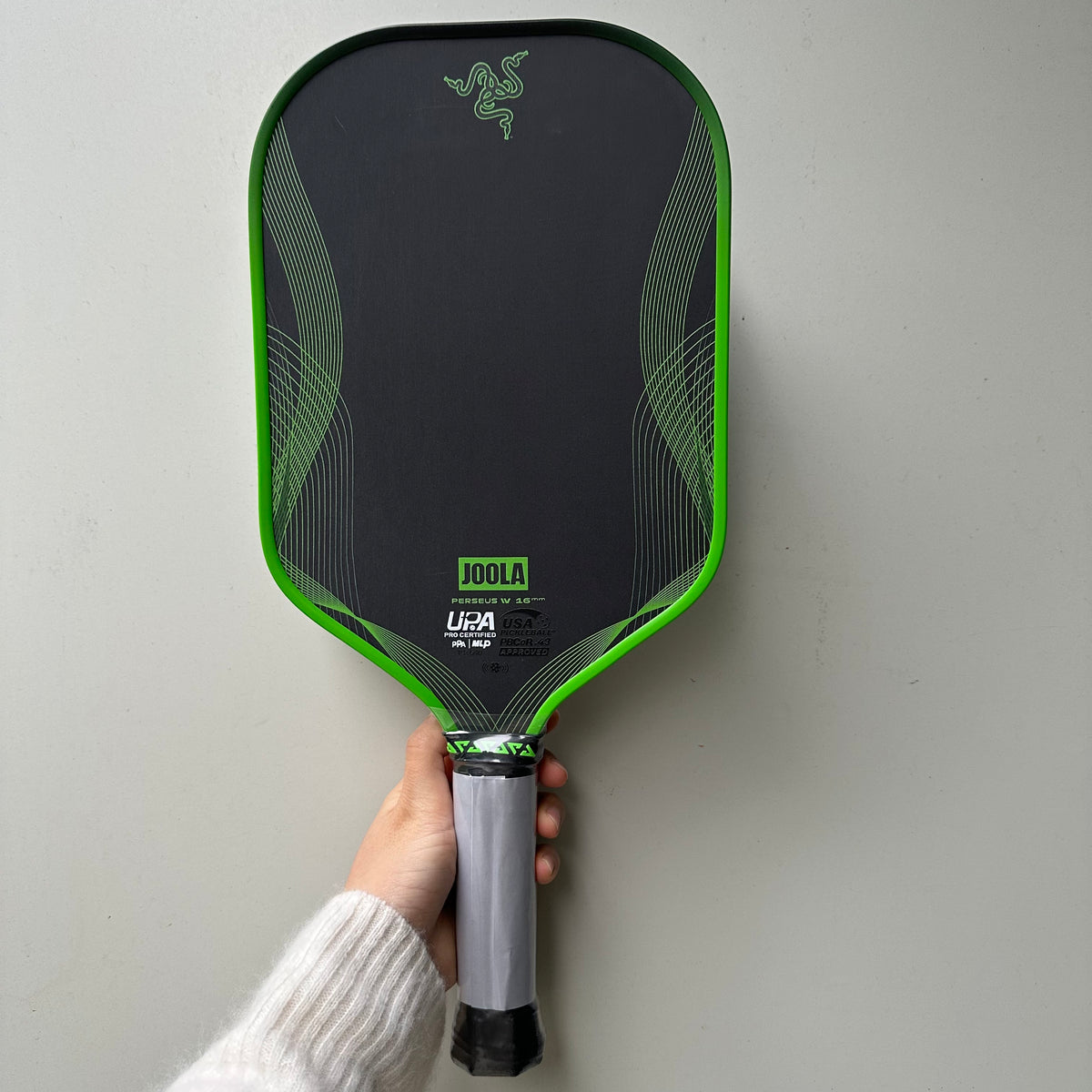 JOOLA Razer Collaboration 16mm Carbon Fiber Material, UPA Certified Professional Competition Grade Pick Racet from the United States