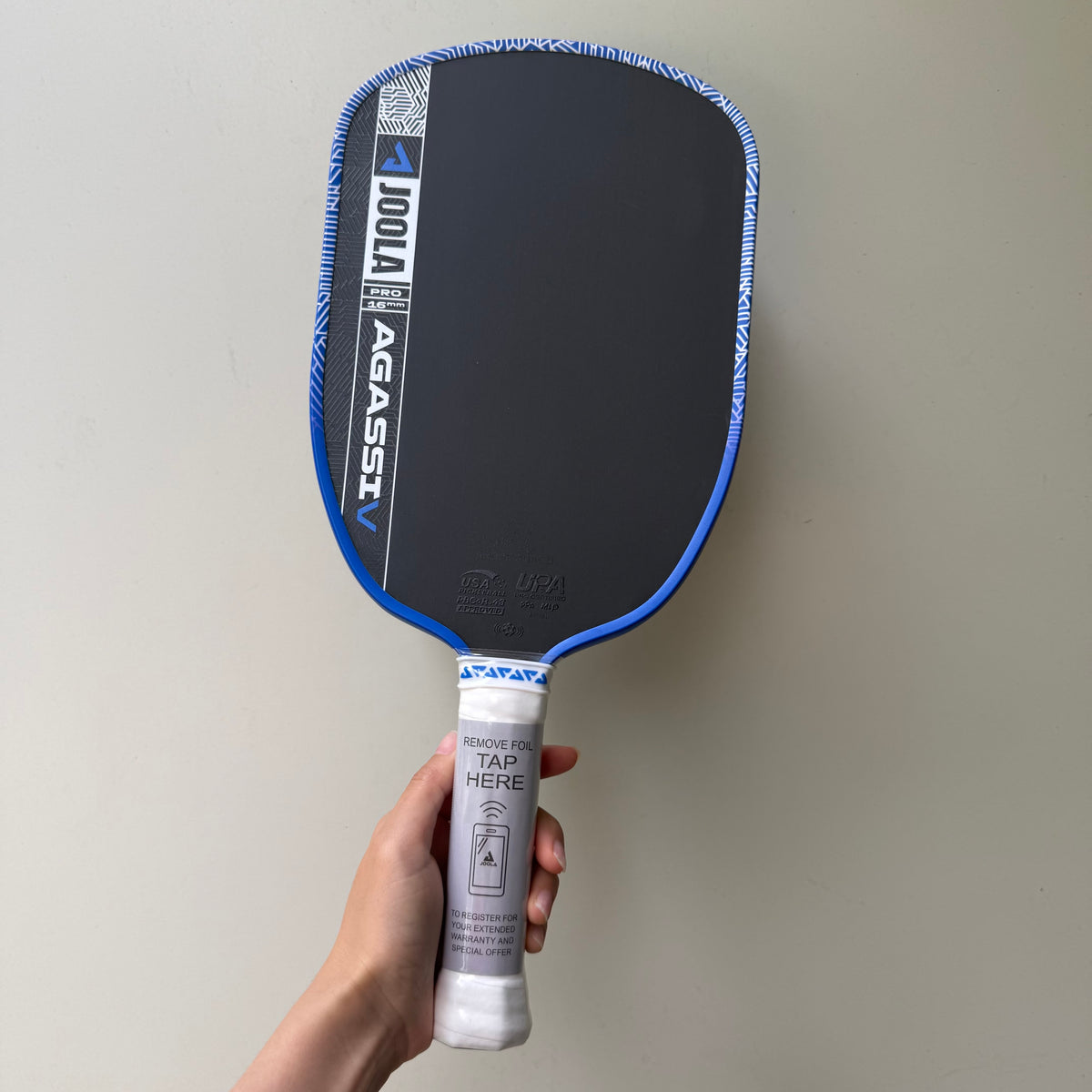 JOOLA AGASSI Pro V Pickleball Paddle 16mm