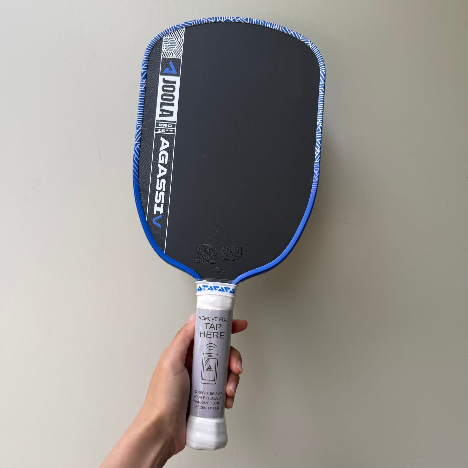 JOOLA AGASSI Pro V Pickleball Paddle 16mm