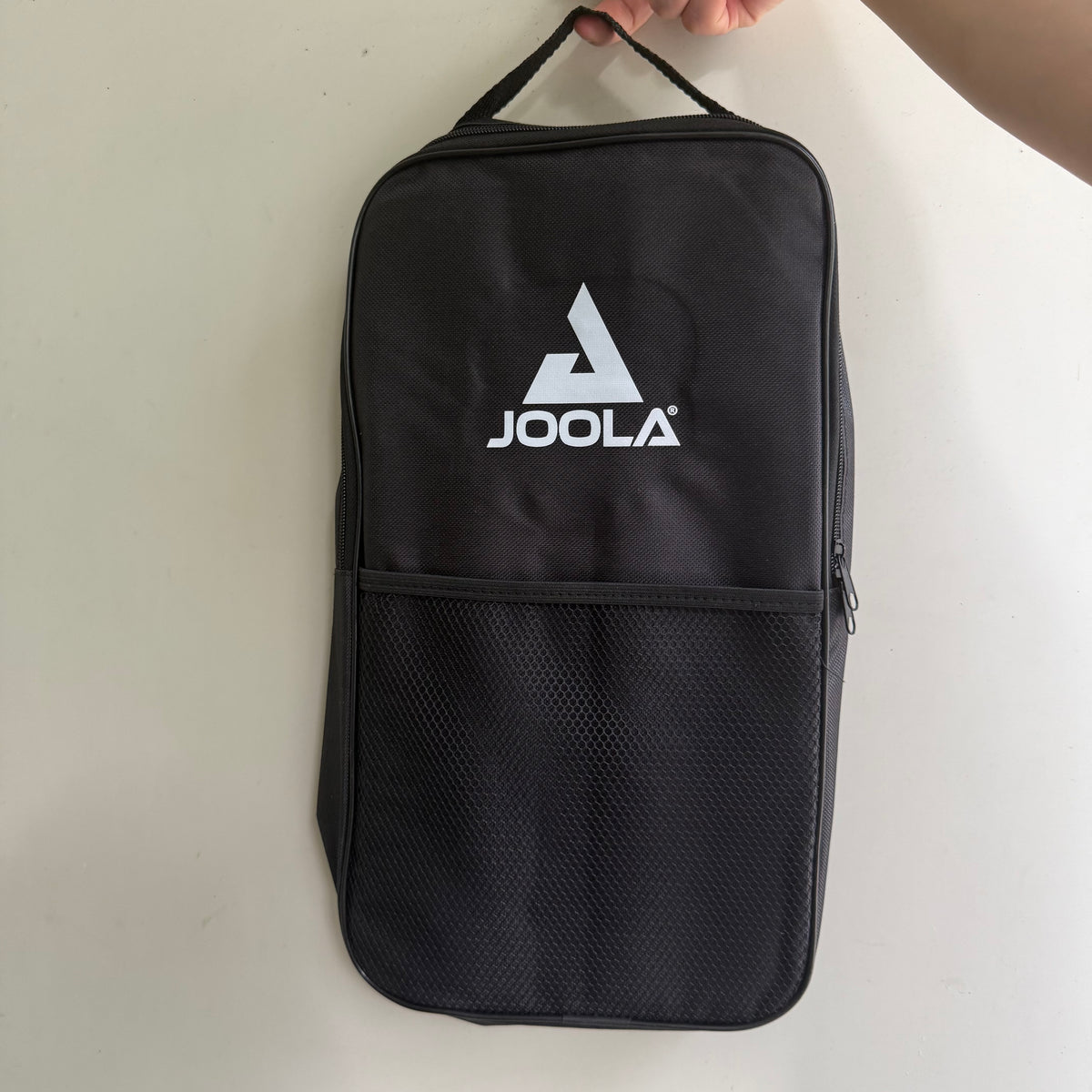 JOOLA Pick Racquet Cover Basic Anti Collision with Zipper Black High Elasticity Simple Protective Cover