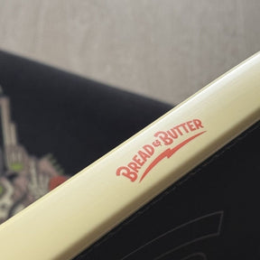 2026 Bread & Butter Loco Elongated Hot-pressed 16mm professional pick racket (flat head) (Light yellow)