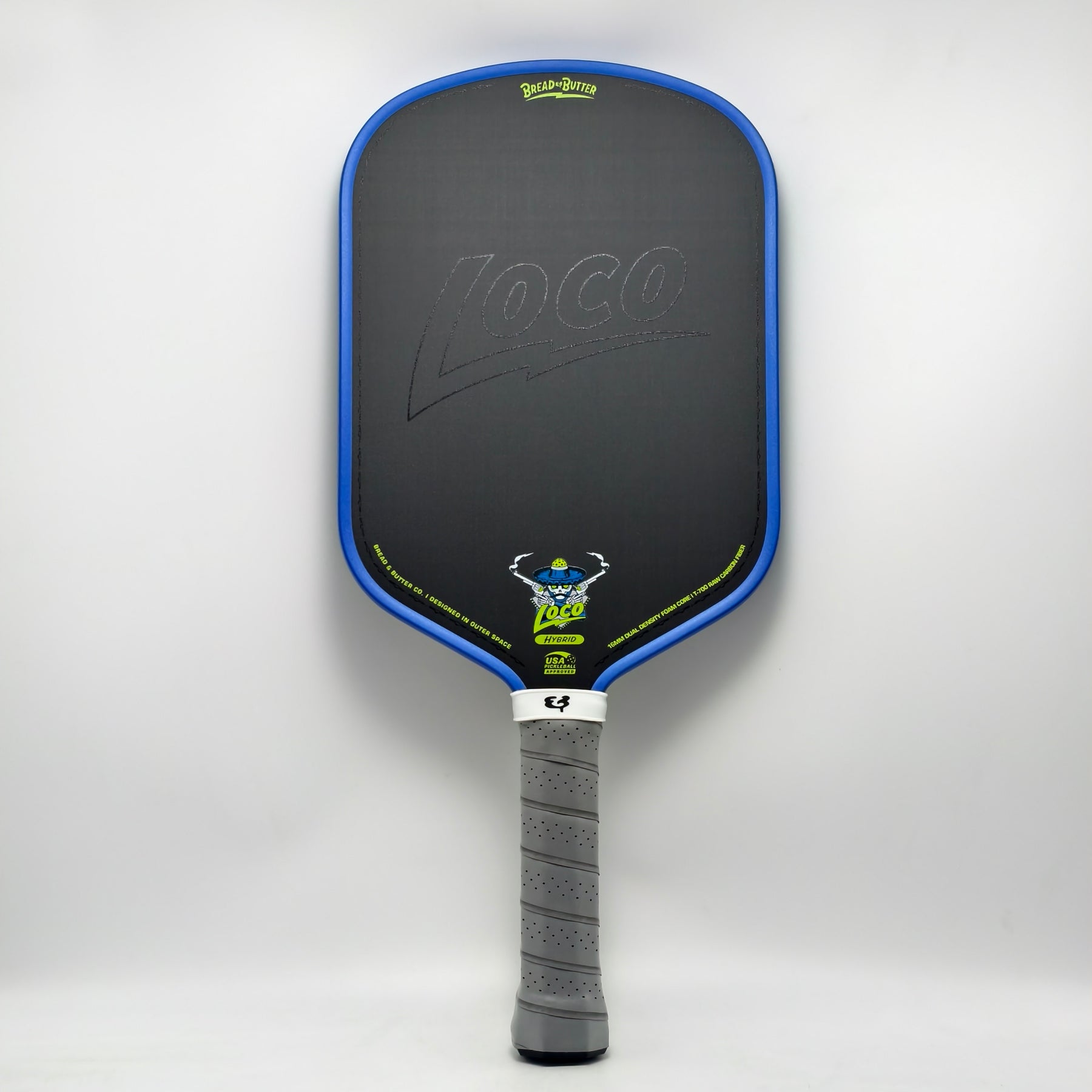 The Loco 16mm Pickleball Paddle- Hybrid (No Cover)