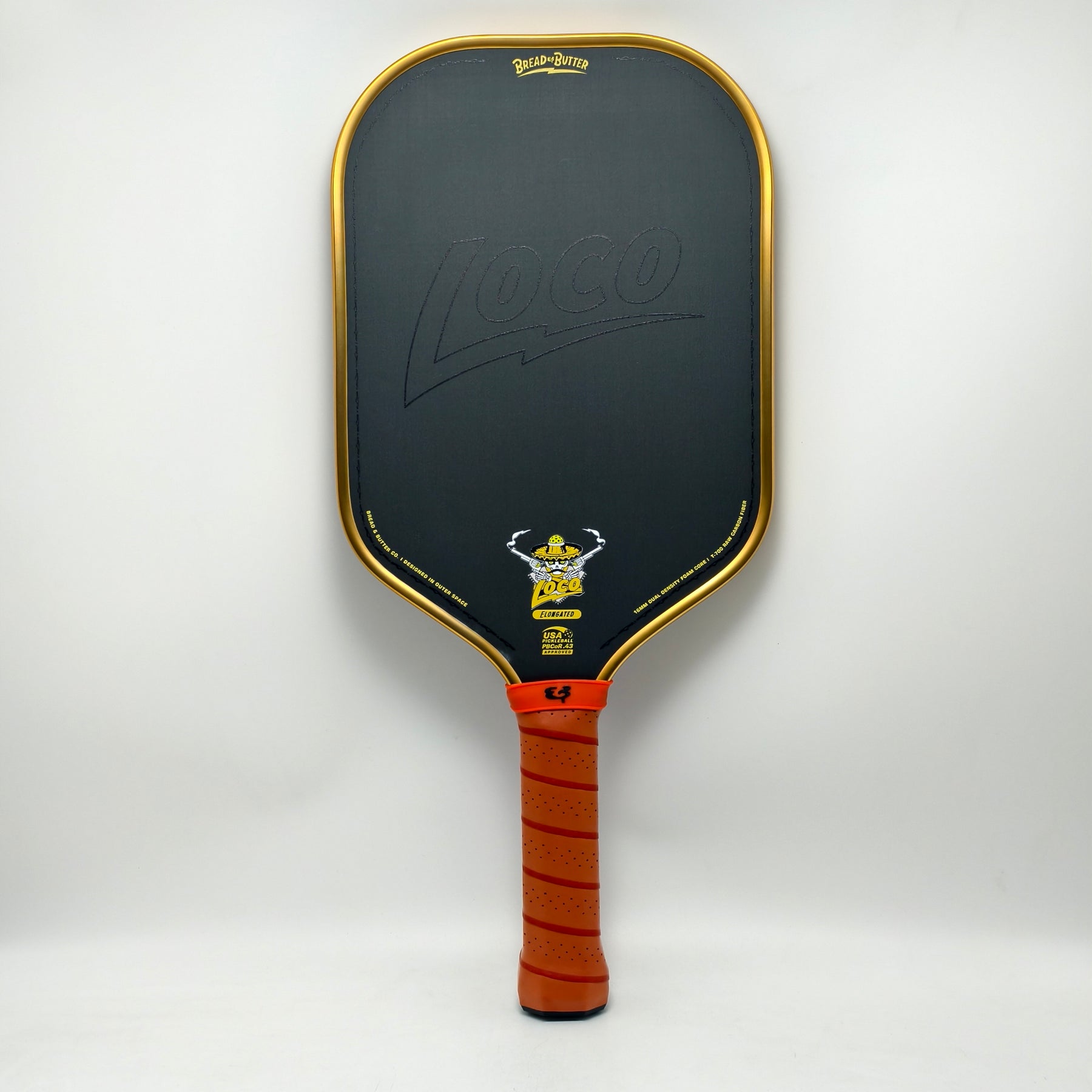 The Loco 16mm Pickleball Paddle- Elongated (No Cover)