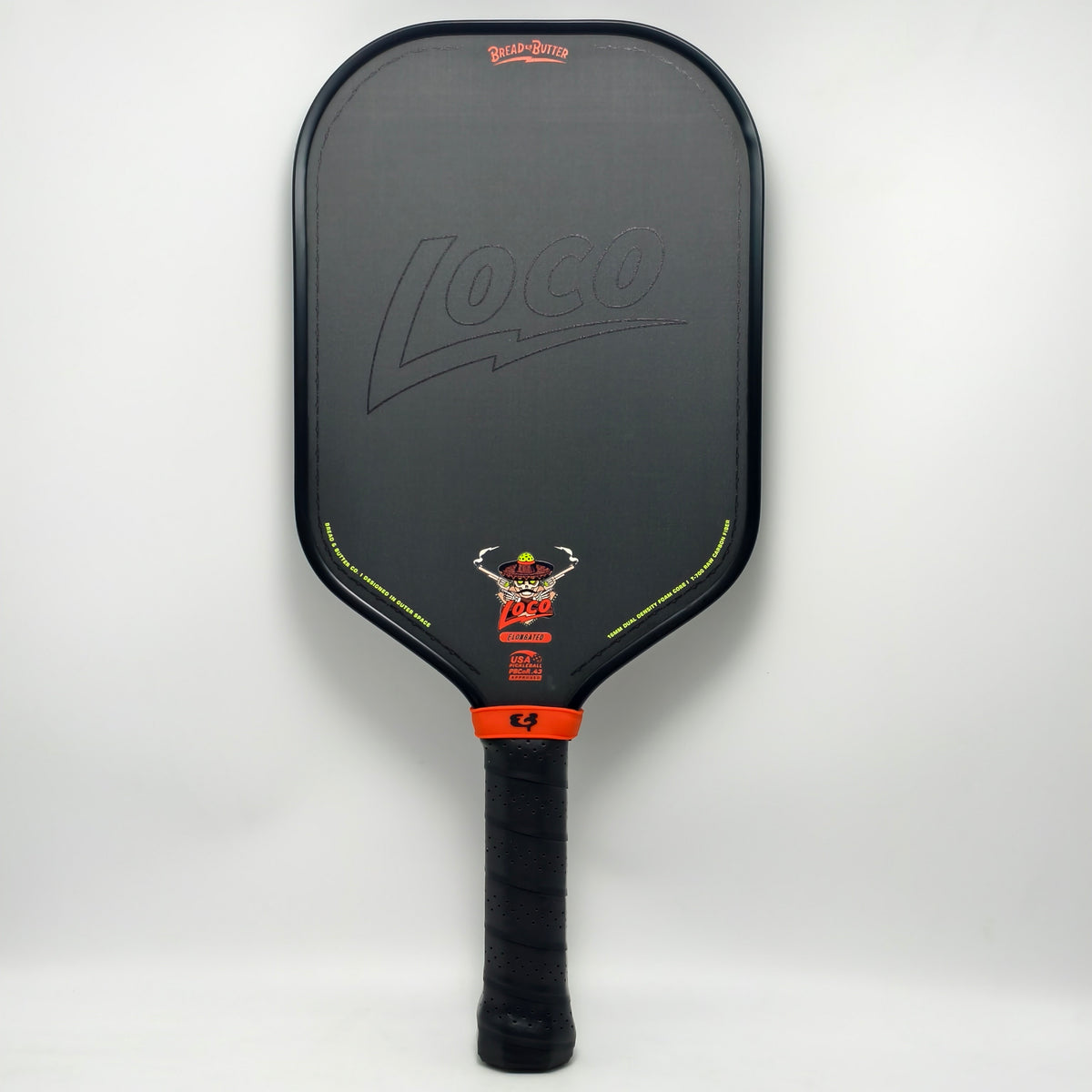 The Loco 16mm Pickleball Paddle- Elongated (No Cover)