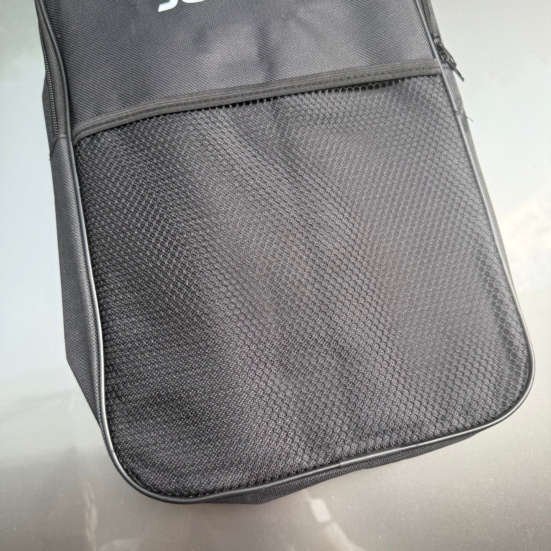 JOOLA Pick Racquet Cover Basic Anti Collision with Zipper Black High Elasticity Simple Protective Cover