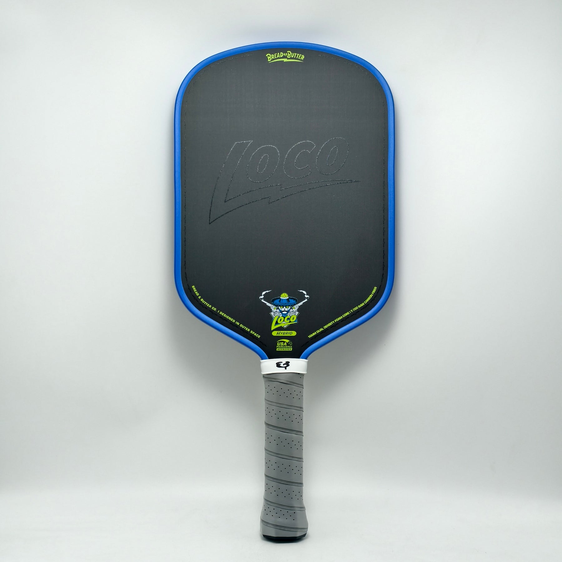 The Loco 16mm Pickleball Paddle- Hybrid (No Cover)