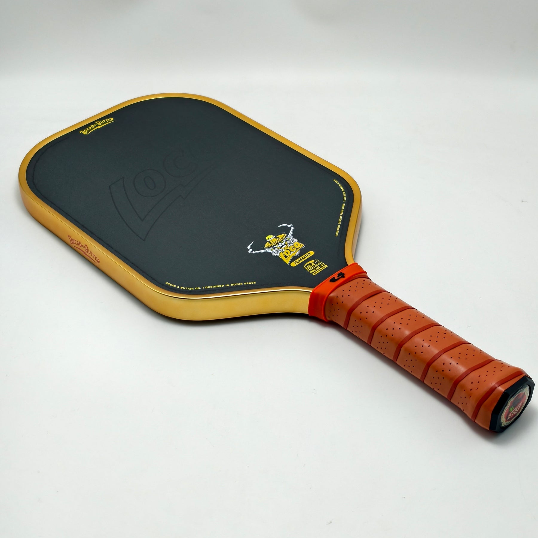 The Loco 16mm Pickleball Paddle- Elongated (No Cover)