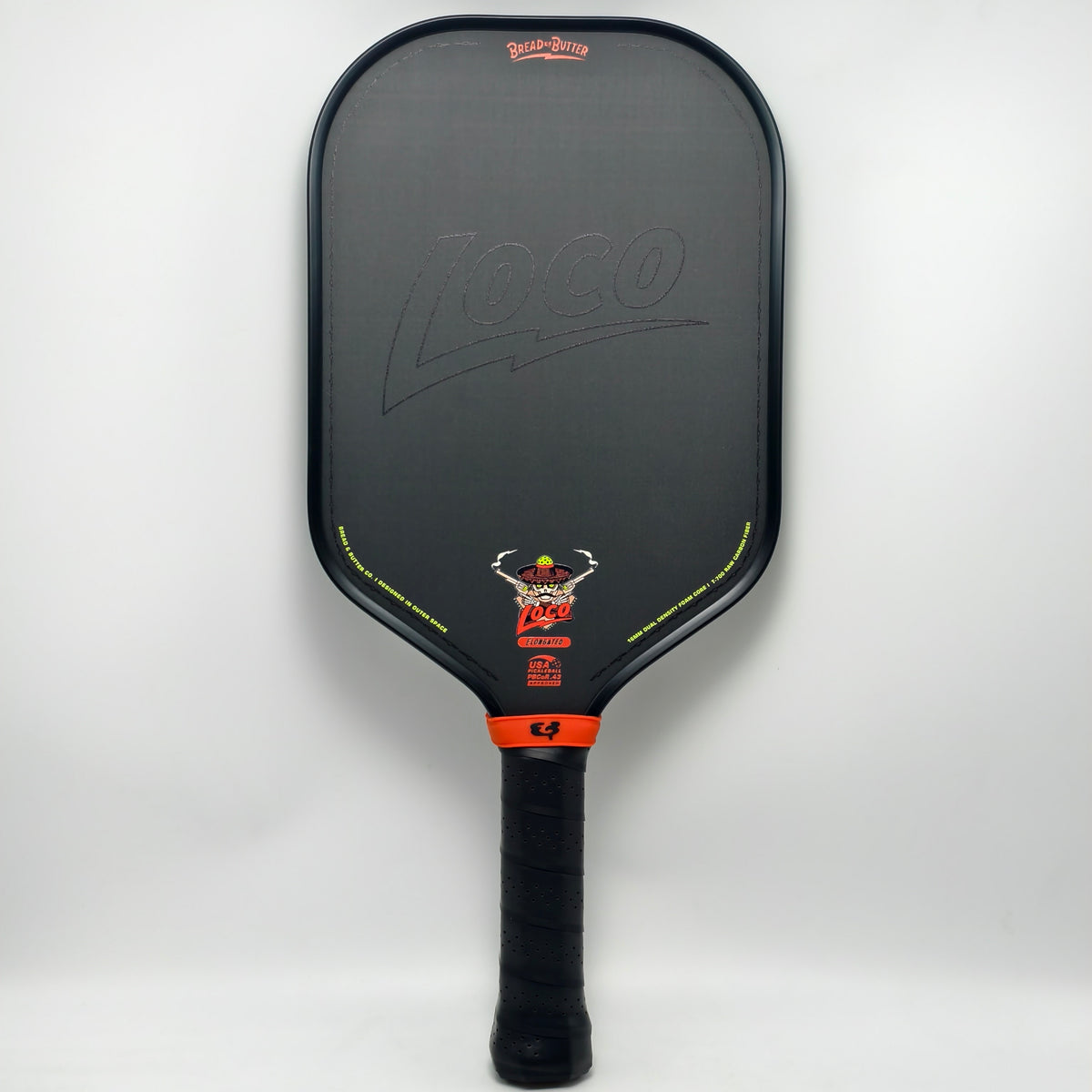 The Loco 16mm Pickleball Paddle- Elongated (No Cover)