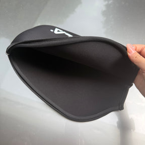 JOOLA Pick Racquet Cover Basic Anti Collision with Zipper Black High Elasticity Simple Protective Cover