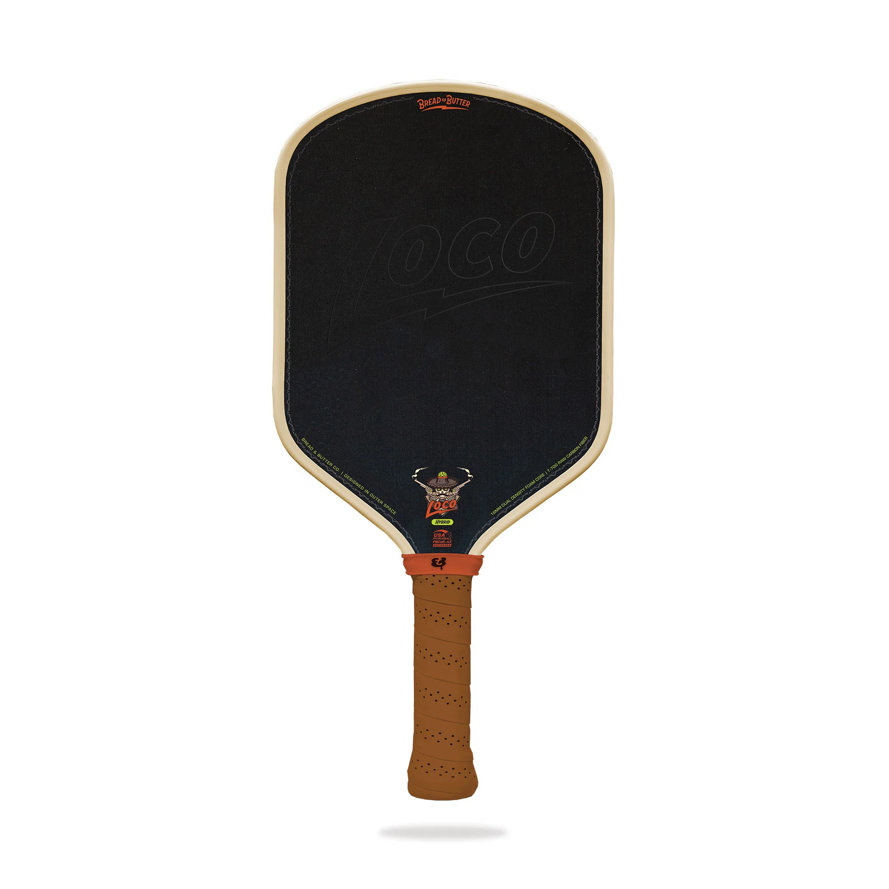 The Loco 16mm Pickleball Paddle- Hybrid (No Cover)
