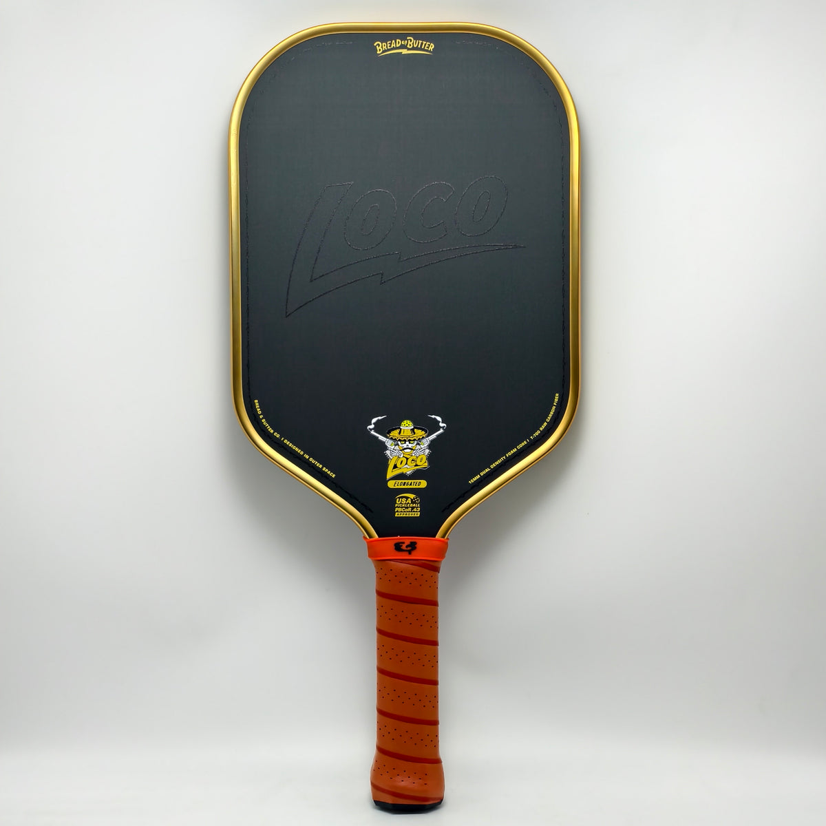 The Loco 16mm Pickleball Paddle- Elongated (No Cover)