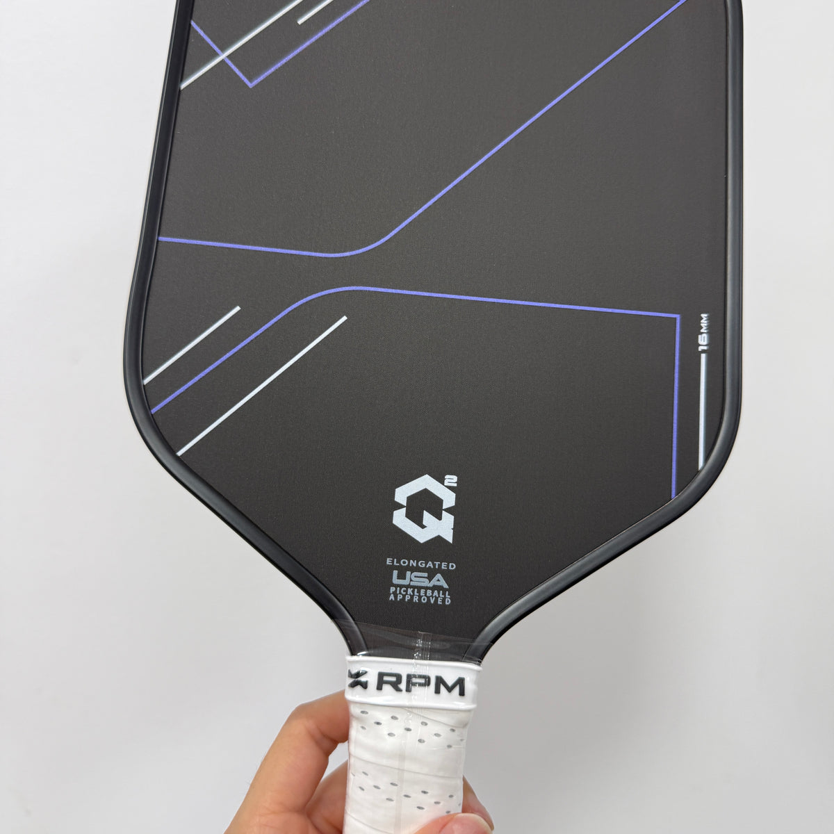 RPM Q2 Elongated 16MM Pickleball Paddle