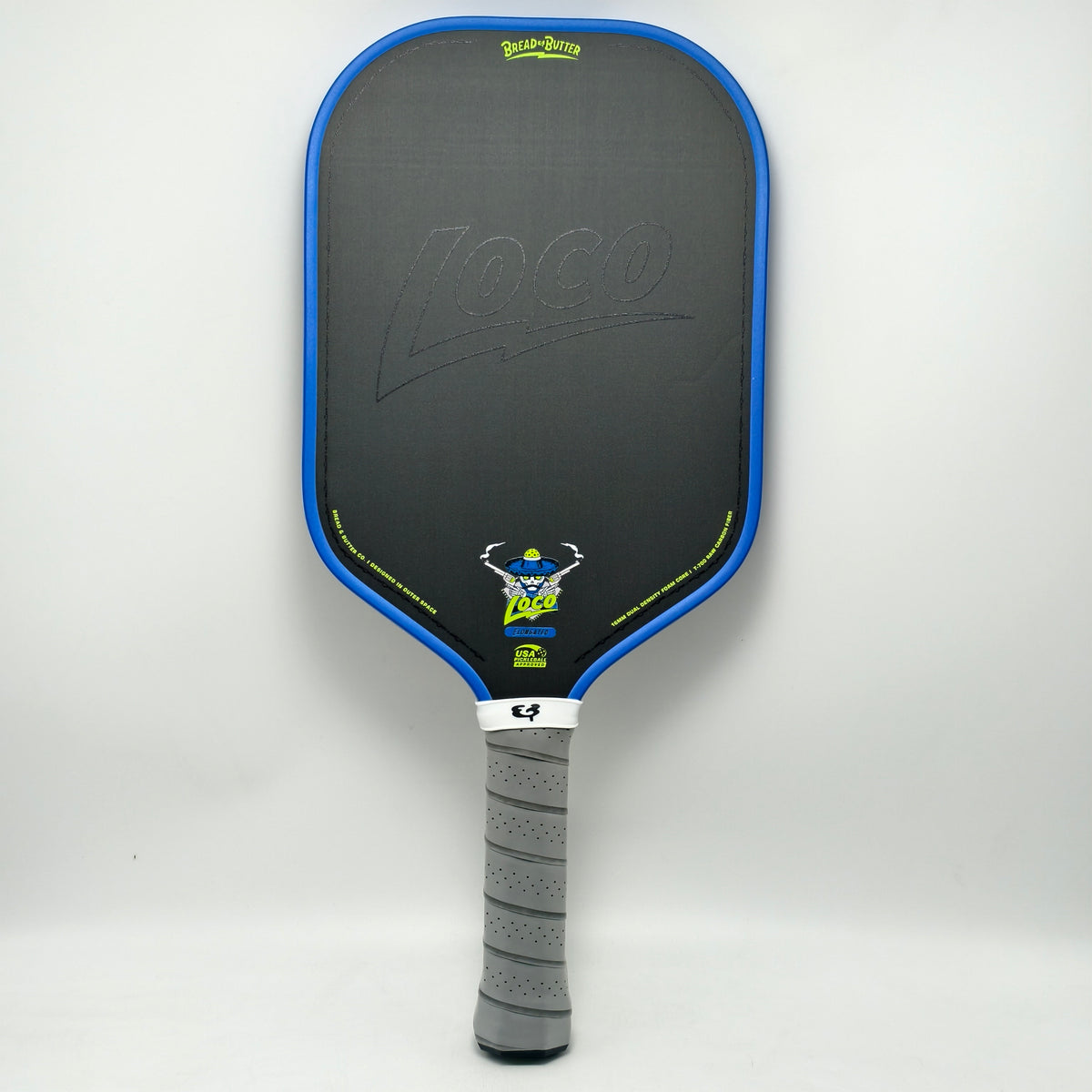 The Loco 16mm Pickleball Paddle- Elongated (No Cover)