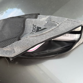 JOOLA Pick Racquet Cover Basic Anti Collision with Zipper Black High Elasticity Simple Protective Cover