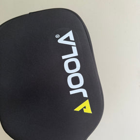 JOOLA Pick Racquet Cover Basic Anti Collision with Zipper Black High Elasticity Simple Protective Cover